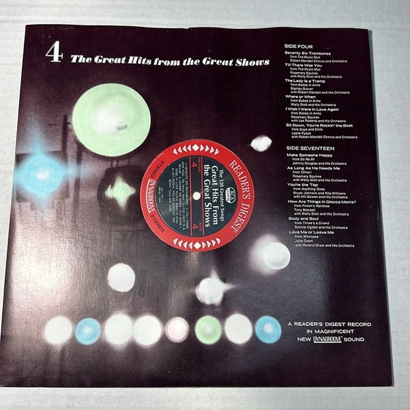 Reader's Digest - Great Hits from the Great Shows 1927-1967-10 LP-NM-DYNAGROOVE - Picture 10 of 17